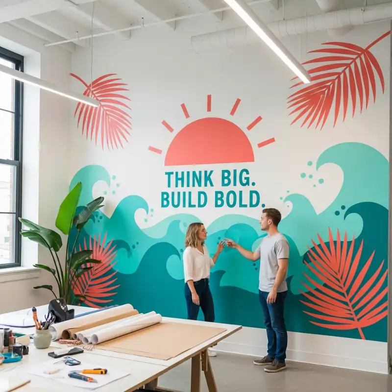 After - Ice Cream Shop with Illuminated Channel Letters